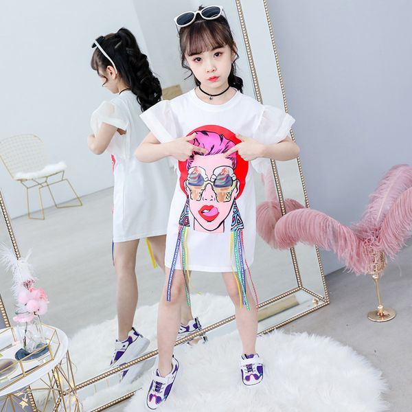 baby girls fashion clothes 2019 summer new children cartoon red lips beauty dresses girls flare sleeve webbing dress 5-11 years, Red;yellow
baby girls fashion clothes 2019 summer new children cartoon red lips beauty dresses girls flare sleeve webbing dress 5-11 years, Red;yellow