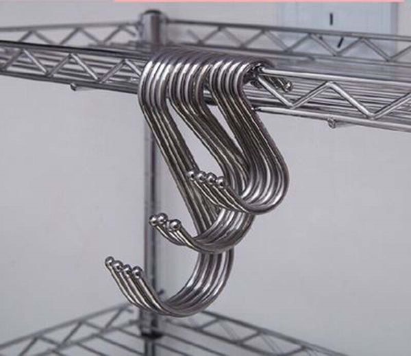 10pcs/set metal s shaped hooks bathroom kitchen coat hooks multifunctional sundries storage hooks hangers holder
10pcs/set metal s shaped hooks bathroom kitchen coat hooks multifunctional sundries storage hooks hangers holder