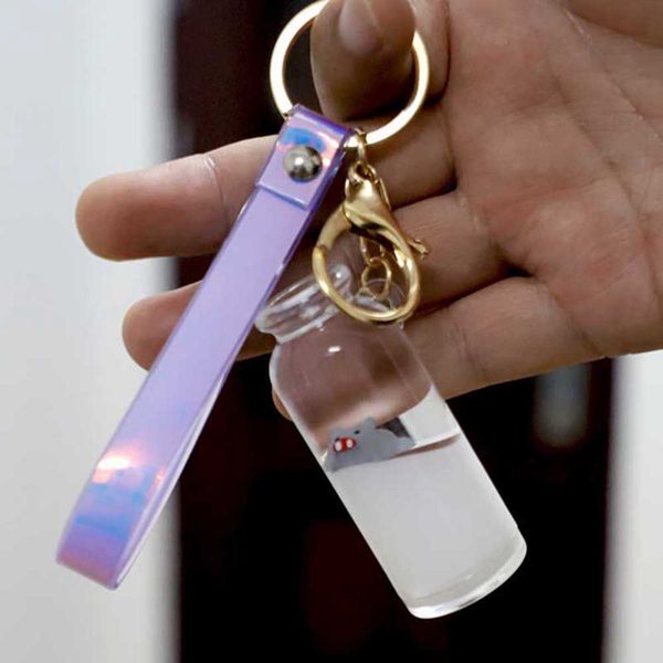 creative cute pig sequins acrylic keychain moving liquid oil drop decompression drift bottle jewelry gift, Silver
creative cute pig sequins acrylic keychain moving liquid oil drop decompression drift bottle jewelry gift, Silver