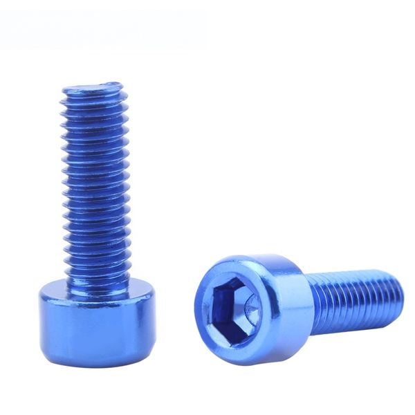 2 pair bike water bottle cage bolts m5 aluminium alloy hex socket tapping screws - blue & red water bottles cages
2 pair bike water bottle cage bolts m5 aluminium alloy hex socket tapping screws - blue & red water bottles cages
