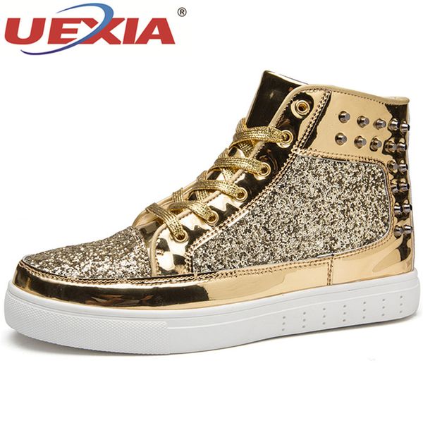 uexia men fashion prom nightclub dress soft leather rivets shoes platform motorcycle punk ankle boots zapatos de hombre, Black
uexia men fashion prom nightclub dress soft leather rivets shoes platform motorcycle punk ankle boots zapatos de hombre, Black