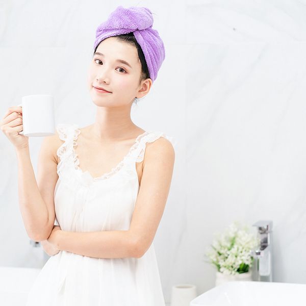 towel cap fast drying hair wrap magic microfiber cap bathing magic drying hat quick turban dry hair bath accessories
towel cap fast drying hair wrap magic microfiber cap bathing magic drying hat quick turban dry hair bath accessories