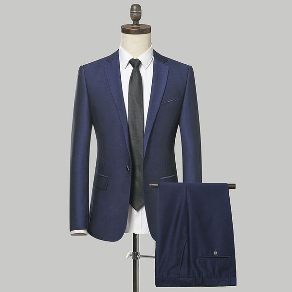 2020 autumn men suit suit men's leisure two-piece set slim fit dress occupation pack, White;black
2020 autumn men suit suit men's leisure two-piece set slim fit dress occupation pack, White;black