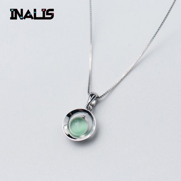 inalis new delicate box chian necklace s925 sterling silver light green cat eye stone pendant for women party fine jewelry
inalis new delicate box chian necklace s925 sterling silver light green cat eye stone pendant for women party fine jewelry