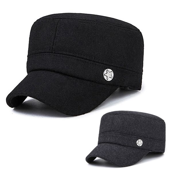 elderly hat male winter middle-aged and elderly wool flat hat autumn and winter warm ear protection dad grandpa visors cap, Blue;gray
elderly hat male winter middle-aged and elderly wool flat hat autumn and winter warm ear protection dad grandpa visors cap, Blue;gray