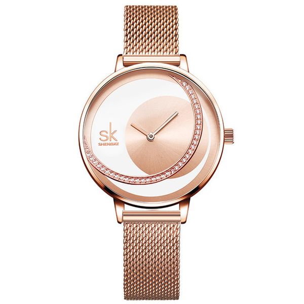 shengke crystal dial lady watches dress wristwatch original design quartz wrist watches creative quartz clock ultra thin wristwatch, Slivery;brown
shengke crystal dial lady watches dress wristwatch original design quartz wrist watches creative quartz clock ultra thin wristwatch, Slivery;brown