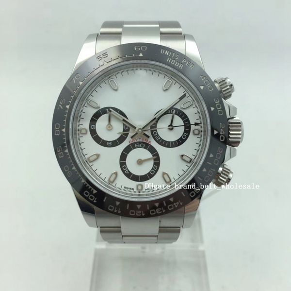 40mm cosmometer 116500 116500ln non-chronograph mechanical white panda dial steel ceramic automatic men's watch, Slivery;brown
40mm cosmometer 116500 116500ln non-chronograph mechanical white panda dial steel ceramic automatic men's watch, Slivery;brown