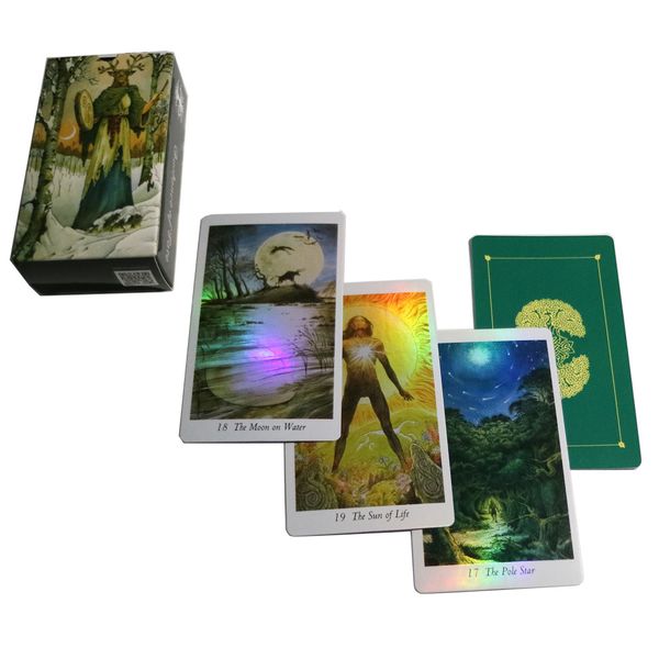 new upgraded version nature shine tarot cards deck holographic mysterious animal playing cards game for family party board game y200421
new upgraded version nature shine tarot cards deck holographic mysterious animal playing cards game for family party board game y200421