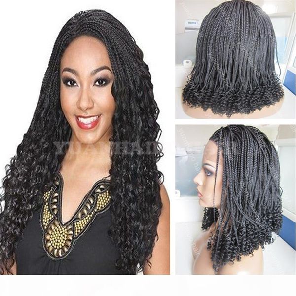 10inch 1b color box braided hair wig africa americans braid synthetic wig ing, Black
10inch 1b color box braided hair wig africa americans braid synthetic wig ing, Black