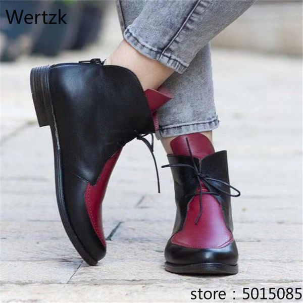 2020 new fashion women winter boots woman shoes lace-up boots pointed toe spring/autumn zapatos de mujer b297, Black
2020 new fashion women winter boots woman shoes lace-up boots pointed toe spring/autumn zapatos de mujer b297, Black