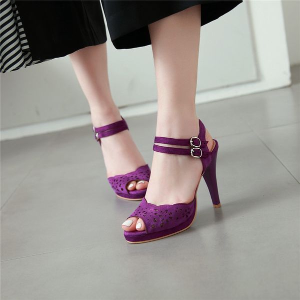ymechic summer 2020 hollow flower purple black wine red stiletto peep toe high heels sandals female buckle party shoes plus size
ymechic summer 2020 hollow flower purple black wine red stiletto peep toe high heels sandals female buckle party shoes plus size