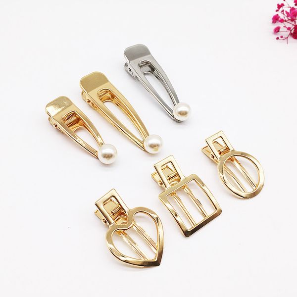 1pc fashion woman hair accessories vintage pearl hair clips matte hollow metal geometric hairpin circle hairgrip barrette girls
1pc fashion woman hair accessories vintage pearl hair clips matte hollow metal geometric hairpin circle hairgrip barrette girls