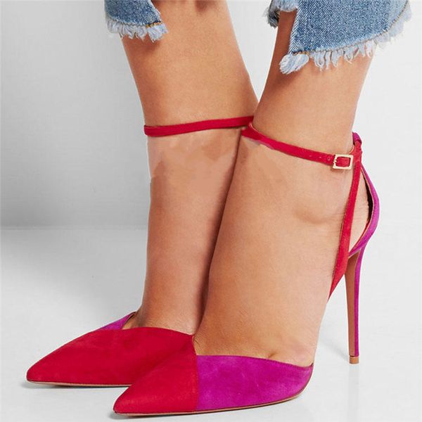 2019 new fashion sandals pointed toes patchwork stiletto heel sandals micro suede gladiator t strap chic high heels women party shoes, Black
2019 new fashion sandals pointed toes patchwork stiletto heel sandals micro suede gladiator t strap chic high heels women party shoes, Black