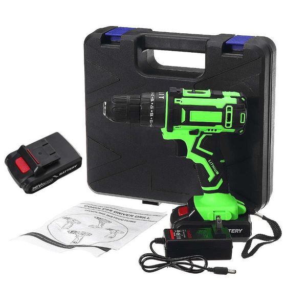 3 in 1 36v electric drill screwdriver cordless screwdriver with rechargeable lithium battery handheld power tools
3 in 1 36v electric drill screwdriver cordless screwdriver with rechargeable lithium battery handheld power tools
