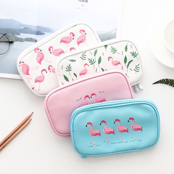 creative flamingo pencil bags kawaii animal student pen bags for girls children pencil zippered case school stationery supplies
creative flamingo pencil bags kawaii animal student pen bags for girls children pencil zippered case school stationery supplies
