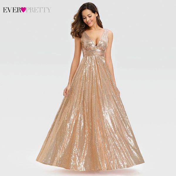 rose gold prom dresses long ever pretty a-line double v-neck sequined elegant evening party gowns gala jurken dames 2019, White;black
rose gold prom dresses long ever pretty a-line double v-neck sequined elegant evening party gowns gala jurken dames 2019, White;black