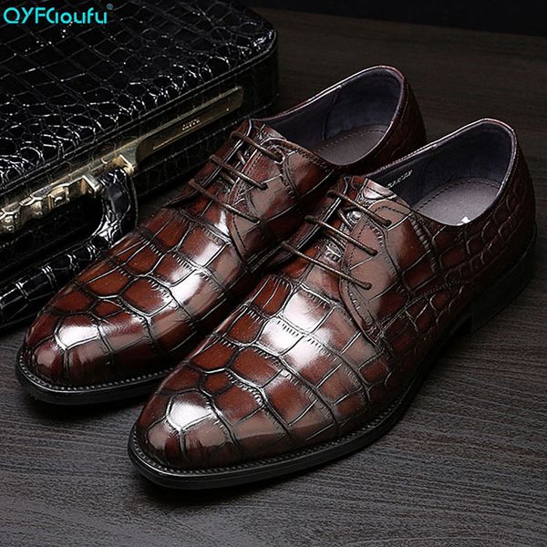 qyfcioufu 2019 handmade brand designer crocodile shoes fashion party wedding mens dress shoes genuine leather oxford, Black
qyfcioufu 2019 handmade brand designer crocodile shoes fashion party wedding mens dress shoes genuine leather oxford, Black