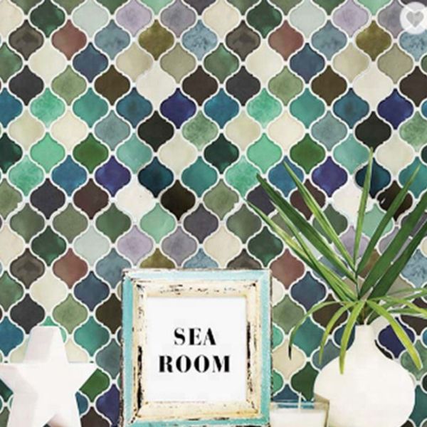 1pcs waterproof mosaic tile wall sticker diy self-adhesive tiles decals decor the wall of the bathroom kitchen decorative tile
1pcs waterproof mosaic tile wall sticker diy self-adhesive tiles decals decor the wall of the bathroom kitchen decorative tile
