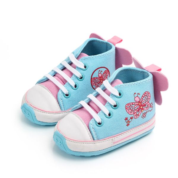 new selling canvas baby shoes fashion girl cute butterfly rubbers soft sole infant toddlers shoes 0-1 year in first walkers
new selling canvas baby shoes fashion girl cute butterfly rubbers soft sole infant toddlers shoes 0-1 year in first walkers