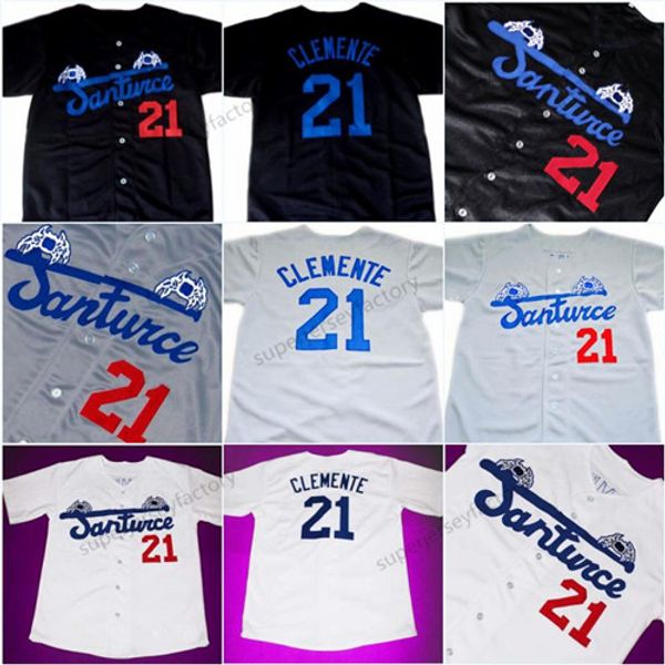 fashion men santurce crabbers puerto rico roberto clemente jersey 21 black white grey stitched baseball shirts ing, Blue;black
fashion men santurce crabbers puerto rico roberto clemente jersey 21 black white grey stitched baseball shirts ing, Blue;black
