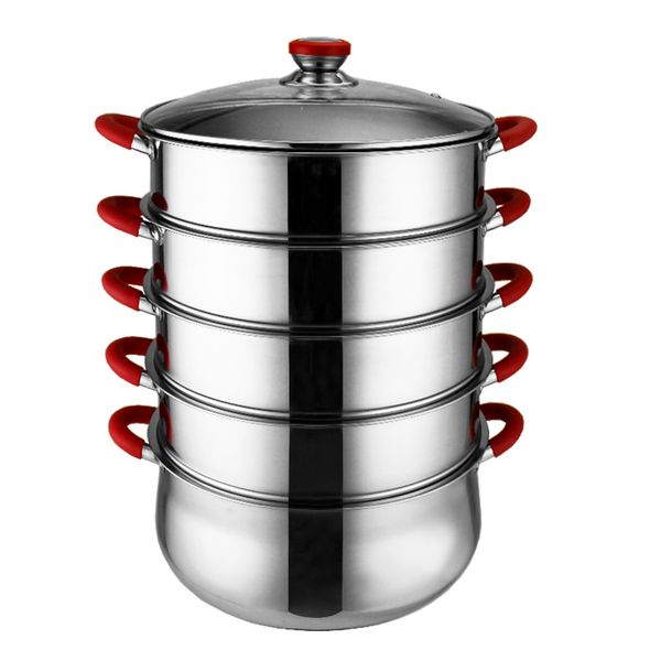 100% stainless steel double boilers steamer soup pot kitchen cookware cooking induction gas cooker commercial steaming pan
100% stainless steel double boilers steamer soup pot kitchen cookware cooking induction gas cooker commercial steaming pan
