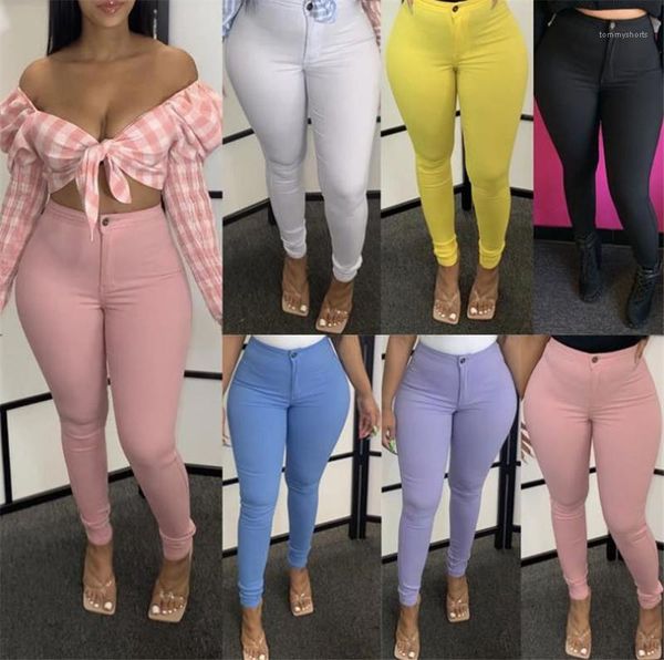 trousers women high waist skinny jeans casual solid color stretchy pencil pants new fashion slim women, Blue
trousers women high waist skinny jeans casual solid color stretchy pencil pants new fashion slim women, Blue