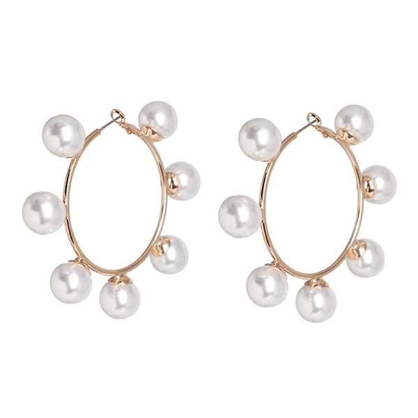 fashion faux pearl round grometric earrings women vintage simple big circle drop earrings female statement 2020, Silver
fashion faux pearl round grometric earrings women vintage simple big circle drop earrings female statement 2020, Silver