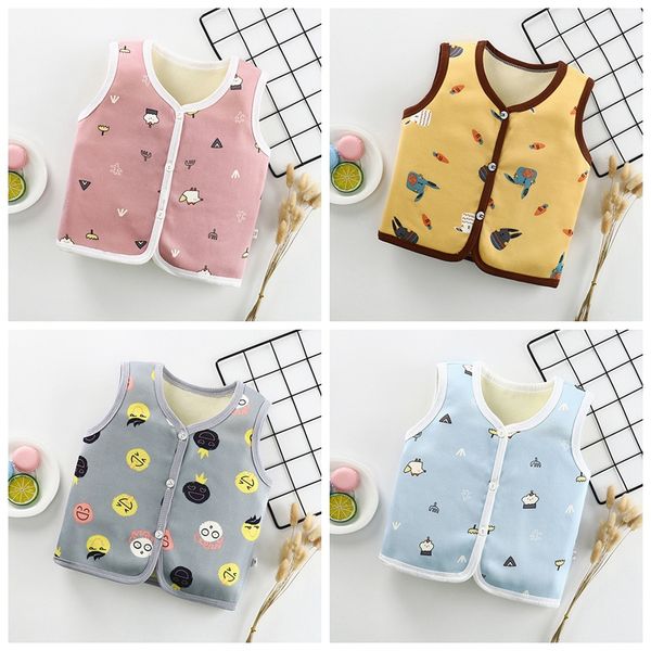1-6t baby boys girls cartoon waistcoat children autumn winter vest kids thick warm clothing outerwear, Blue
1-6t baby boys girls cartoon waistcoat children autumn winter vest kids thick warm clothing outerwear, Blue