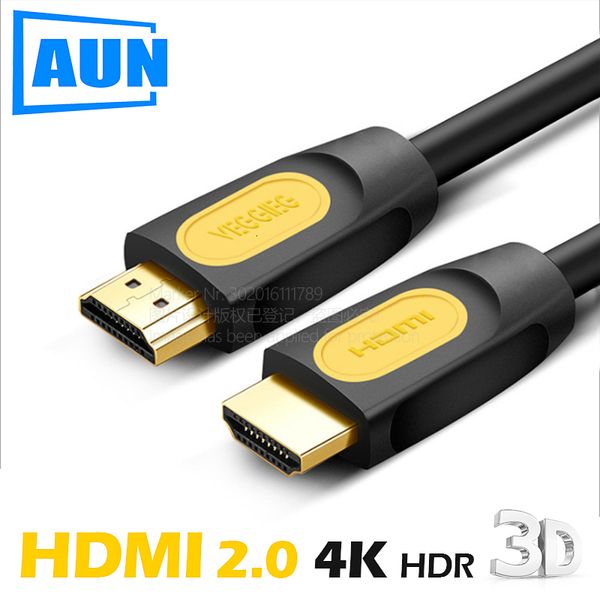 original aun black high speed hdmi cable 2.0 version, support 3d, 2k, 4k for tv, hd monitor, projector
original aun black high speed hdmi cable 2.0 version, support 3d, 2k, 4k for tv, hd monitor, projector