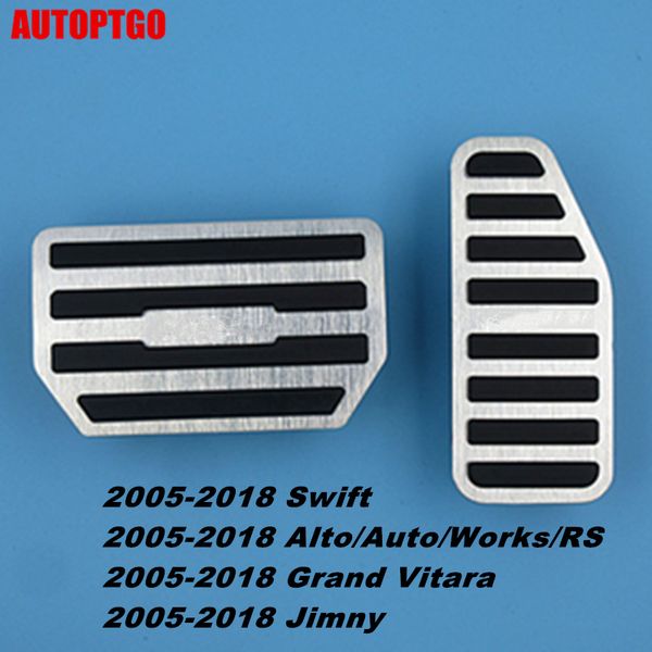metal at mt car accelerator gas brake clutch pedals styling kit for suzuki grand vitara swift jimny alto 2005-2018
metal at mt car accelerator gas brake clutch pedals styling kit for suzuki grand vitara swift jimny alto 2005-2018