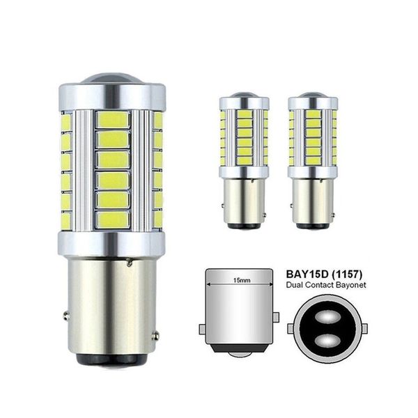 2xdc 12v 2pcs 1157 bay15d p21 car auto tail signal sbrake reverse drl light 5730 33smd led bulb fog lamp day light yellow red
2xdc 12v 2pcs 1157 bay15d p21 car auto tail signal sbrake reverse drl light 5730 33smd led bulb fog lamp day light yellow red