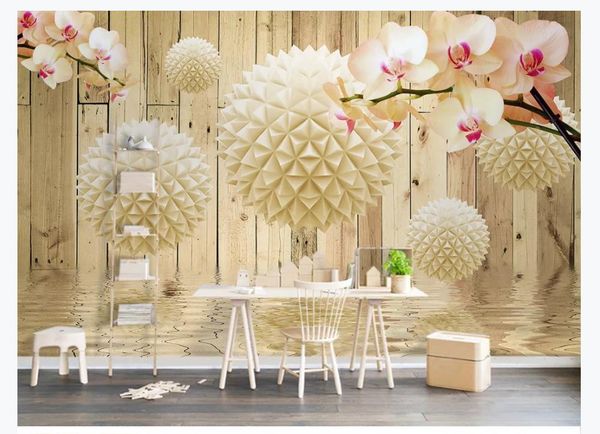 custom p wallpaper for walls 3d three-dimensional round board wooden orchid water pattern modern tv sofa background creative wall mural
custom p wallpaper for walls 3d three-dimensional round board wooden orchid water pattern modern tv sofa background creative wall mural