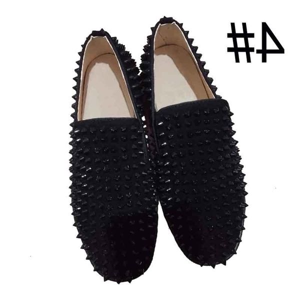 new full red sole shoe low cut suede spike shoes for men and women high-shoes party wedding crystal leather sneakers red flats shoes, Black
new full red sole shoe low cut suede spike shoes for men and women high-shoes party wedding crystal leather sneakers red flats shoes, Black