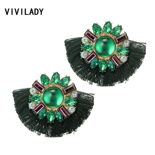 vivilady ethnic handmade tassel dangle drop earrings women crytal bijoux accessory statement boho bridal jewelry birthday gift, Silver
vivilady ethnic handmade tassel dangle drop earrings women crytal bijoux accessory statement boho bridal jewelry birthday gift, Silver