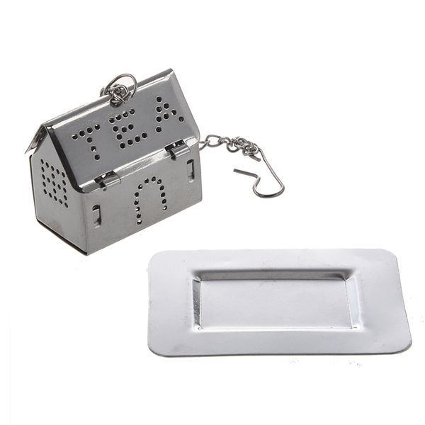 fashionsodial(r) silver tone mini tray house shaped tea infuser tea ball set other kitchen dining bar
fashionsodial(r) silver tone mini tray house shaped tea infuser tea ball set other kitchen dining bar