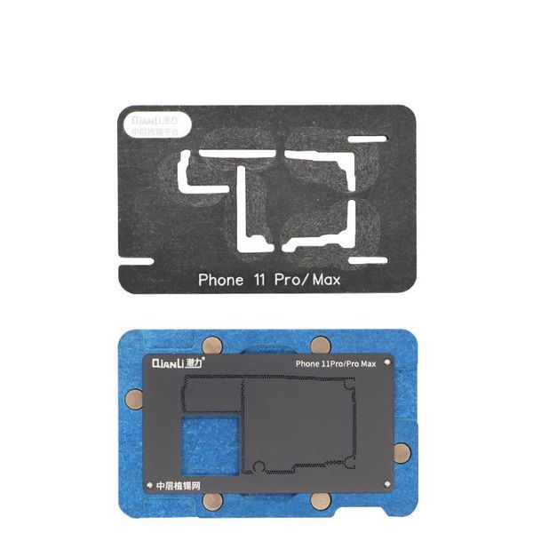 qianli middle frame reballing platform soldering fixture for 11 pro max x xs max logic board repair net fixture
qianli middle frame reballing platform soldering fixture for 11 pro max x xs max logic board repair net fixture