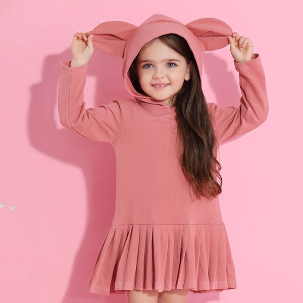 girls dress new brand baby girls blouse rabbit ears hooded ruched long sleeve children clothing dress girls clothes, Red;yellow
girls dress new brand baby girls blouse rabbit ears hooded ruched long sleeve children clothing dress girls clothes, Red;yellow
