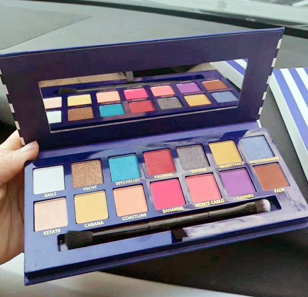 2019 NEW Brand makeup palettes RIVIERA 14colors Eyeshadows palettes Shimmer Matte Eye shadow soft novina modernprim beauty palette DHL. 
2019 NEW Brand makeup palettes RIVIERA 14colors Eyeshadows palettes Shimmer Matte Eye shadow soft novina modernprim beauty palette DHL.