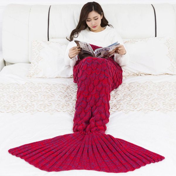 mermaid scales pattern quilt mermaid tail blanket warm sofa bed fluffy bedspread cover bed knit blanket 4 size
mermaid scales pattern quilt mermaid tail blanket warm sofa bed fluffy bedspread cover bed knit blanket 4 size
