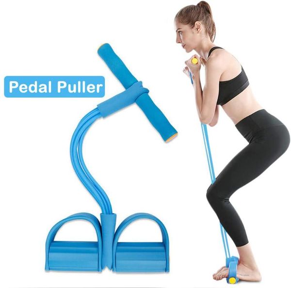 multifunctional 4 tubes latex foot elastic pull rope expander muscle fitness workout pedal sports equipment resistance bands
multifunctional 4 tubes latex foot elastic pull rope expander muscle fitness workout pedal sports equipment resistance bands