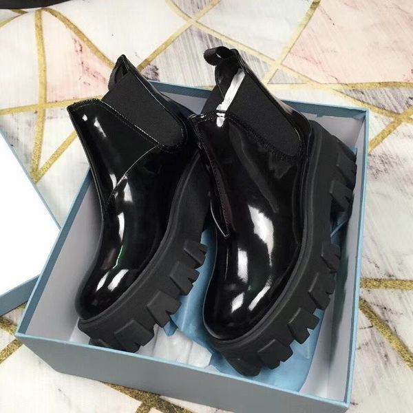 2019 spring fall womens ladies black shiny patent real leather flat platform lug rubber sole pull on round toe booties ankle boots
2019 spring fall womens ladies black shiny patent real leather flat platform lug rubber sole pull on round toe booties ankle boots
