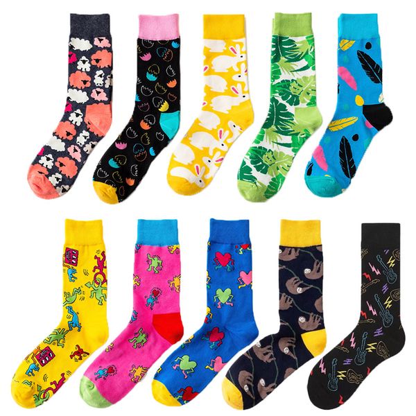 10pairs european american men popular logo style women socks with abstract painting their woman cotton socks wholesale, Black;white
10pairs european american men popular logo style women socks with abstract painting their woman cotton socks wholesale, Black;white