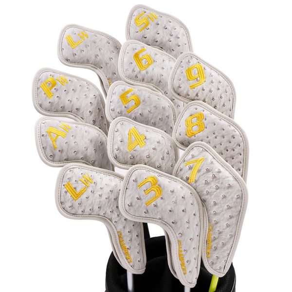 новый champkey железный headcover 12шт / set pu leather дыханию отверстия 3 цвета клуба крышка головки fmqfm
новый champkey железный headcover 12шт / set pu leather дыханию отверстия 3 цвета клуба крышка головки fmqfm