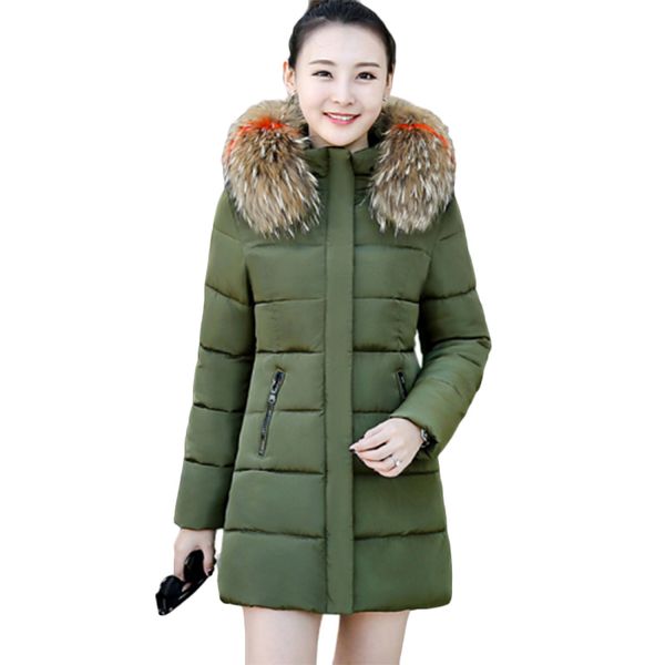 winter jacket women big fur hooded parka long coats cotton padded womens winter coat warm thicken jaqueta feminina inverno f1108, Black
winter jacket women big fur hooded parka long coats cotton padded womens winter coat warm thicken jaqueta feminina inverno f1108, Black