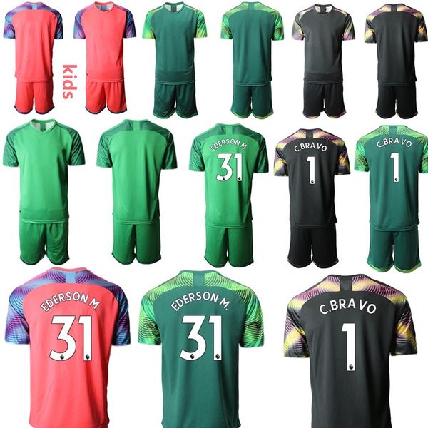 custom manchester city goalkeeper kids football kits 31 ederson m. 1 c.bravo children soccer jerseys boy sports outfit strips uniforms
custom manchester city goalkeeper kids football kits 31 ederson m. 1 c.bravo children soccer jerseys boy sports outfit strips uniforms