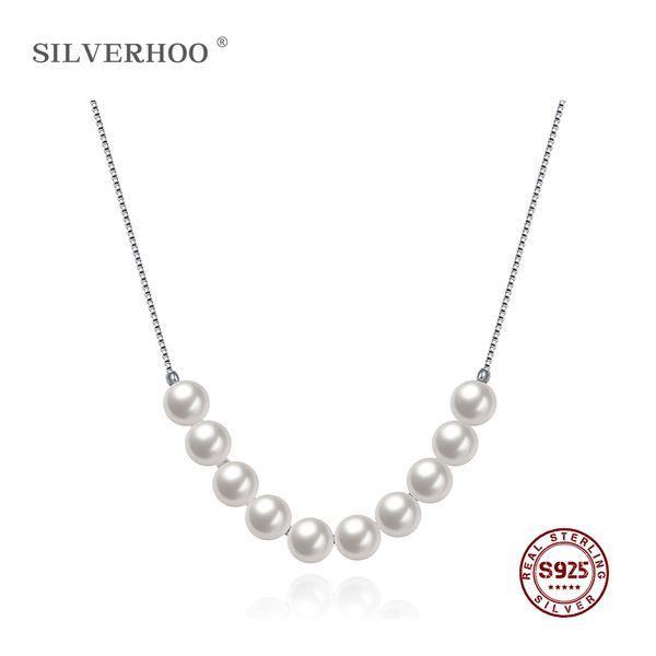silverhoo round & cube pearl choker necklace for women elegant female birthday gifts new collection genuine 925 silver jewelry
silverhoo round & cube pearl choker necklace for women elegant female birthday gifts new collection genuine 925 silver jewelry
