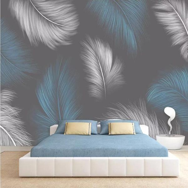 dropship custom large 3d wallpaper mural hand-painted nordic feathers background wall decoration wallpaper mural
dropship custom large 3d wallpaper mural hand-painted nordic feathers background wall decoration wallpaper mural