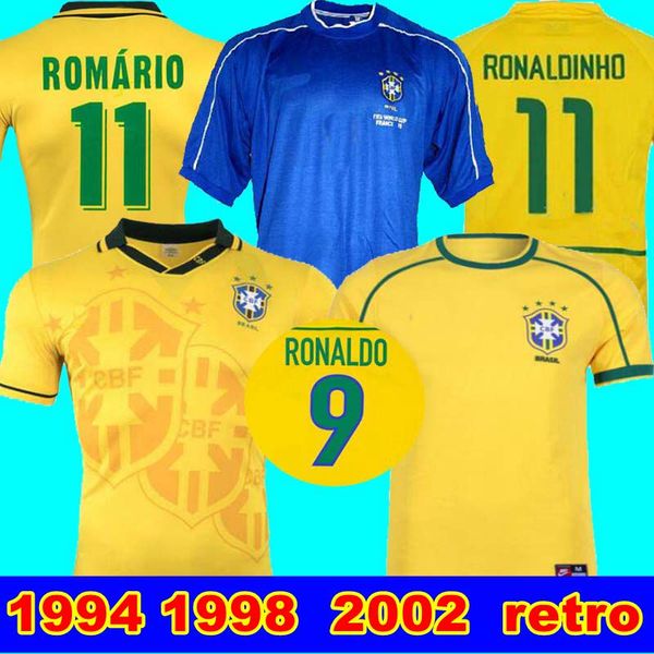 1998 brazil home soccer jerseys 2002 brasil retro classic shirts carlos romario ronaldo ronaldinho jersey camisa de futebol 1994 bebeto, Black;yellow
1998 brazil home soccer jerseys 2002 brasil retro classic shirts carlos romario ronaldo ronaldinho jersey camisa de futebol 1994 bebeto, Black;yellow