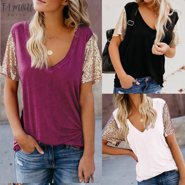 t shirt women new summer 2020 selling european leisure v neck bead patchwork splicing choli t shirt v neck vestidos ldm190312, White
t shirt women new summer 2020 selling european leisure v neck bead patchwork splicing choli t shirt v neck vestidos ldm190312, White