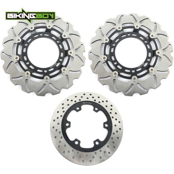 bikingboy front rear brake discs rotor disks daytona 750 900 1000 1200 speed triple 900 94 95 96 97 trophy 1200 98 99 00 01
bikingboy front rear brake discs rotor disks daytona 750 900 1000 1200 speed triple 900 94 95 96 97 trophy 1200 98 99 00 01